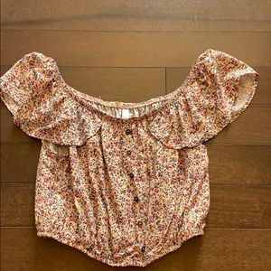Floral Crop Top